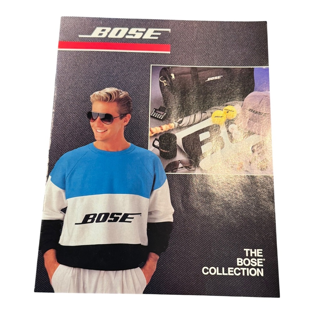Vintage Bose‎ Collection Catalog 1980s 1990s Marketing Advertising Memorabilia